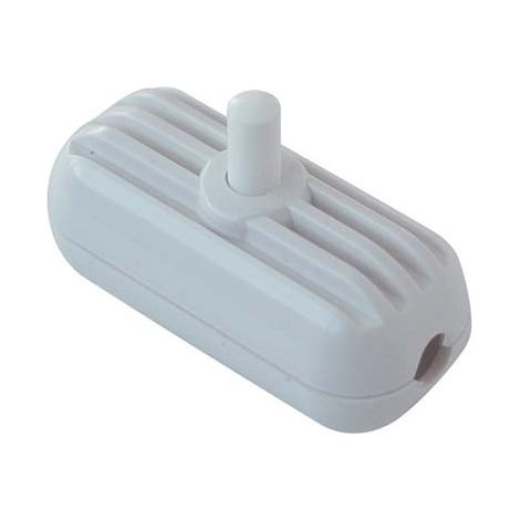 Interruttore Passafilo Bianco 10 Pezzi