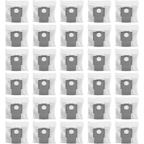 30 bolsas para polvo para Roborock T8, G10S, Q7 MAX, Q7 Max+, S7 MAXV Ultra hwy (1/4)