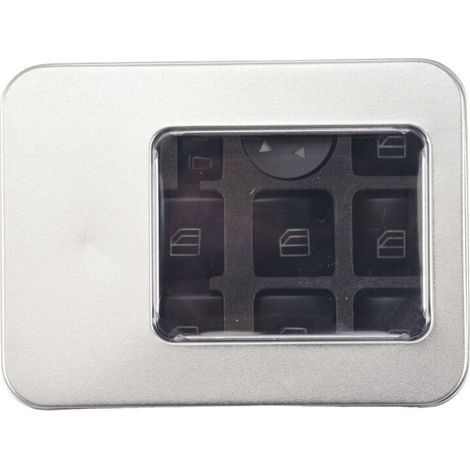 Set di 12 adesivi per pulsanti finestrini auto (classe ML) (1/4)