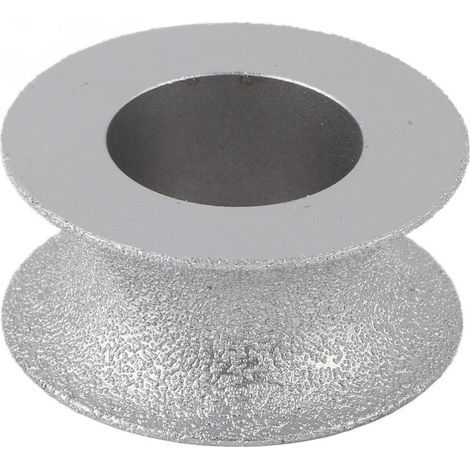 Meule diamantée brasée de 7,3 cm, abrasif concave pour pierre, marbre, granit, 3,0 cm (1/5)
