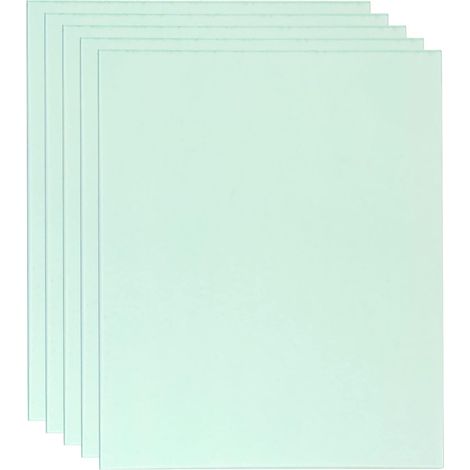 Lot 5 casques sécurité doublure en lin 4,33" x 3,54" 0,04" filtre protection contre l'usure (1/5)