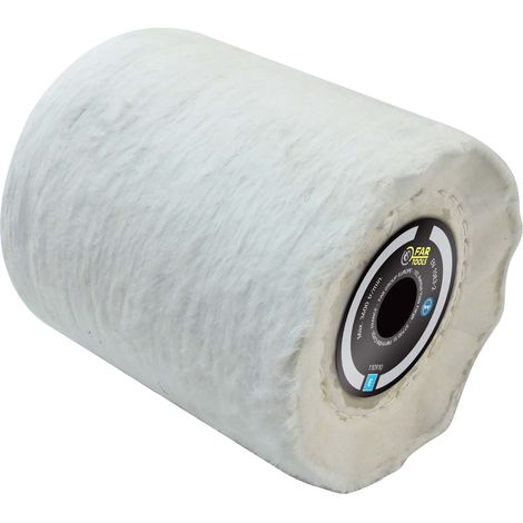 Brosse en coton Ø80mm/L100mm pour lustrer (1/6)