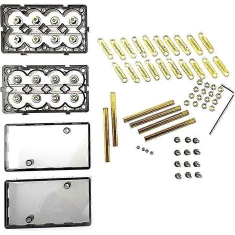 Anschlusskasten für Heimwerkerwerkzeuge, Batteriehalter für 12V-, 24V- und 48V-Stromspeichersysteme, kompatibel mit 18650-8-Hochstrombatterien (1/5)
