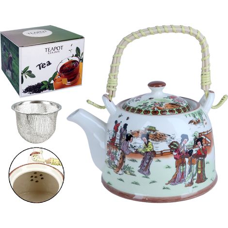 Bollitore in ceramica con infusore