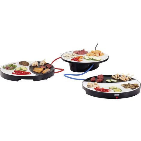 Princess Barbecue de table revêtement anti-adhésif, voyant lumineux noir, blanc (1/5)