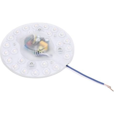 RHG LED-Deckenventilatorleuchte, 12,5 cm (4,9 Zoll) – 3 einstellbare Farben – Magnetische Einbauhalterung – Rundes Design (1/5)