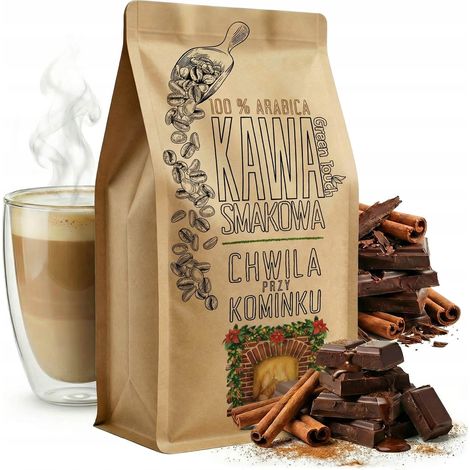 Granos de café aromatizados para un momento festivo junto a la chimenea 1 kg Green Touch (1/5)