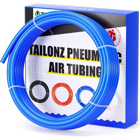 PNEUMATIC Air Line 6mm od Bleu Pneumatique Nylon Tube 32.8ft Air Brake Tubing Nylon Hose (1/5)