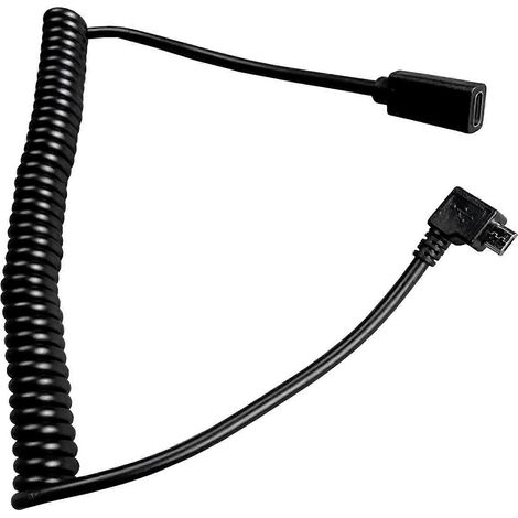 Câble USB-C femelle vers micro-USB, câble de charge micro-USB, câble de transmission de données USB-C vers micro-USB pour ordinateur portable et téléphone. (1/4)