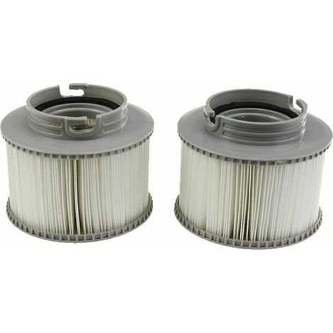 2 Spa Filter Cartouches pour, Cartouches Filtrantes de Remplacement de Filtres de Piscine pour Baignoire,Spa,Piscine, MSPA FD2089 (1/5)