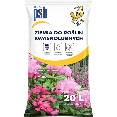 Terreau pour plantes acidophiles (rhododendrons, azalées, bruyères, myrtilles) 20 l