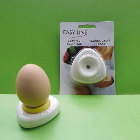 Éplucheur d'œufs durs semi-automatique, ustensile de cuisine durable (1/4)