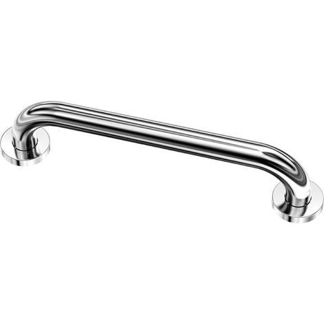 Haltegriff für Toilette, Duschgriffhalterung aus Edelstahl, 30 cm langer, abgewinkelter Badezimmerhandlauf, Duschstange, Haltegriff für Badewanne aus Edelstahl (1/5)