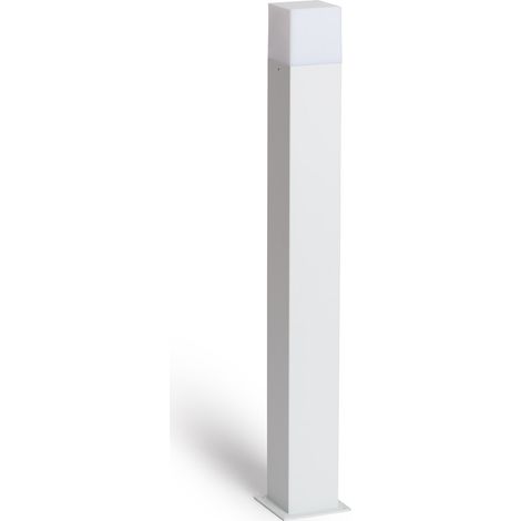 Bodenstehleuchte Aussen 74cm Augusta Weiss Weiß (1/5)