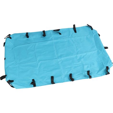 Revêtement de fond de cage pour hamster, respirant, amovible, imperméable et anti-fuites, pour cochon d'Inde (bleu). (1/5)