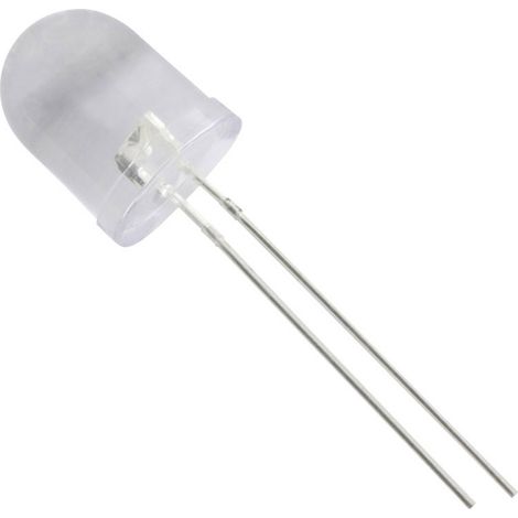HuiYuan 10034Y1C-CSE-E LED bedrahtet  Gelb Rund 10 mm 8500 mcd 25 ° 20 mA