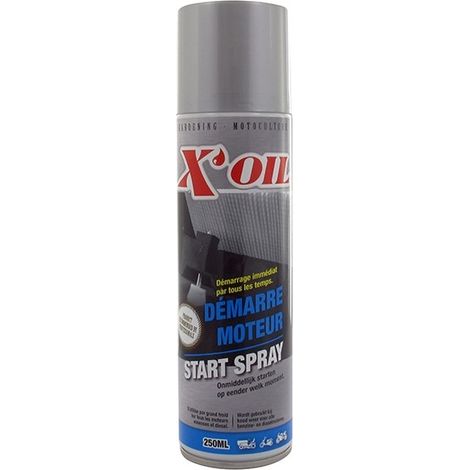 Aérosol X'oil Pour Démarrage à Froid Des Moteurs. Bombe De 250ml.