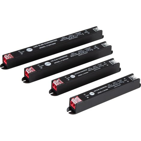 HEXIM LIGHT Netzteil IP20 Slim Trafo 24V Transformator 36-100W Möbel Driver Slimline für LED Strip-Band: 36W, LED Slim Trafo 24V (1/3)