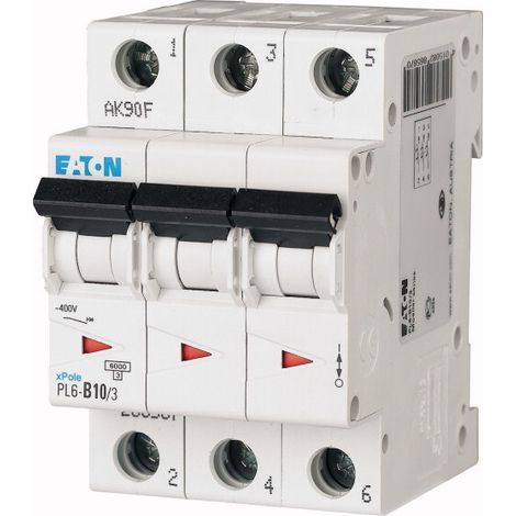 Interruttore automatico PL6-C10/3 da 6 kA