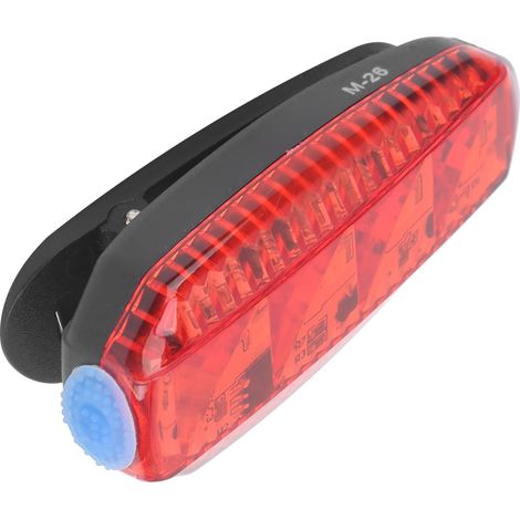 GUB LED Fahrradrücklicht, USB-wiederaufladbar, Sicherheitswarnleuchte für Fahrradhelme (1/5)