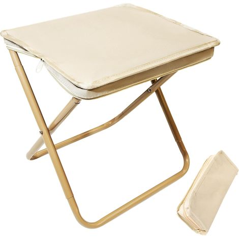 Lntyq Klapphocker – Outdoor-Tragetasche – Campinghocker – Tragbarer Klapphocker mit Tragetasche – Geeignet für Outdoor, Wandern, Angeln, Camping, Reisen (1/5)