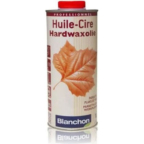 Holzpflege blanchon Öl Wachs grau graphite 1 Liter