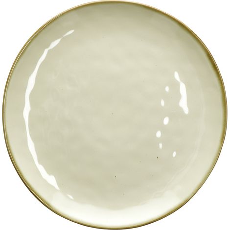 PLATEAU ROND 32CM CONCERT LINE IVOIRE