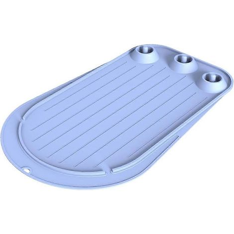 Tapis de glissement pour robot pâtissier, compatible avec les robots pâtissiers KitchenAid à tête inclinable de 4,5 à 5 pintes (4,5 à 5 L), accessoires pour robot pâtissier (bleu). (1/5)