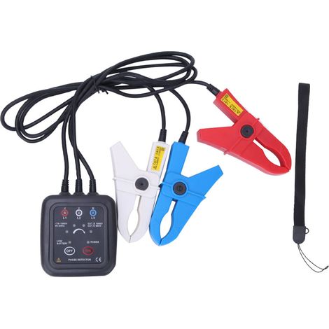 Détecteur de séquence de phase triphasé portable ETCR1000D à grande ouverture et sans contact (1/5)