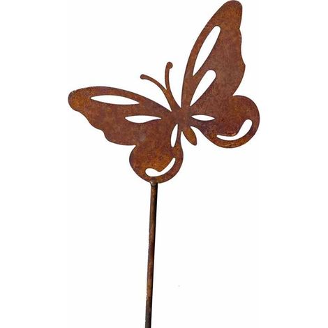 5Ft Butterfly Pin (Pack of 3) L160 x W1.8 cm - Bare Metal/Ready to Rust
