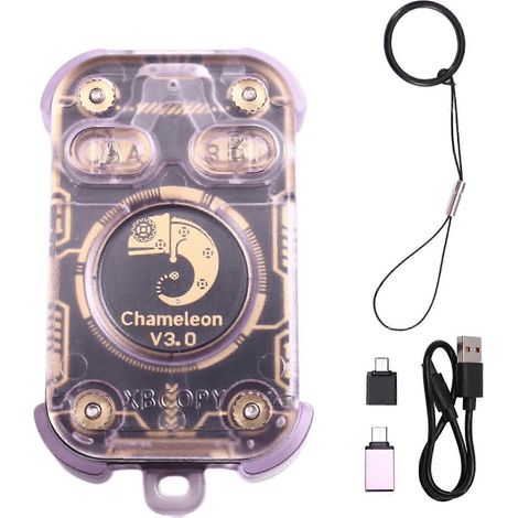 Chameleon V3.0 RFID-Smartcard-Emulator, Chipkartenleser, 125 kHz/13,56 MHz Kartenetikettenkopierer, NFC-Lesegerät (1/5)