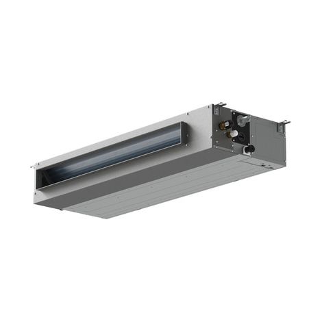 Thermor – Climatiseur réversible gainable 5000W – Pompe à chaleur air-air silencieuse pour une pièce – 25 dB – Pilotage à distance – 873877 (1/2)