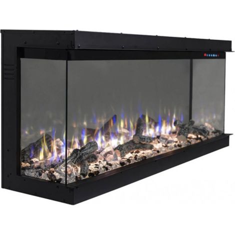 Cheminée électrique encastrable Solène 152cm - 0,75-1,5 kW (1/5)