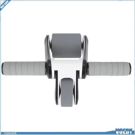 Roue Abdominale - VGEBY - 2 Roues - Conception Stable - Equipement Fitness Domicile - Tapis de Genou (1/4)