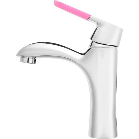 Lavabo tout cuivre avec eau chaude et froide, vasque sous plan, robinet, salle de bain/toilettes (1/5)