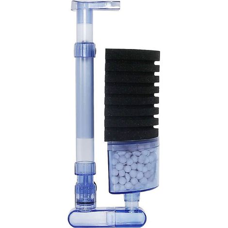 Filtre pour aquarium, filtre éponge biochimique ultra-silencieux pour aquariums, pompe à air pour aquariums d'alevins, filtre éponge. (1/5)