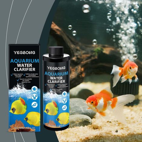 Ce produit nettoyant pour aquarium convient au nettoyage des aquariums d'eau douce et facilite l'entretien quotidien. -- 100 ml (1/5)