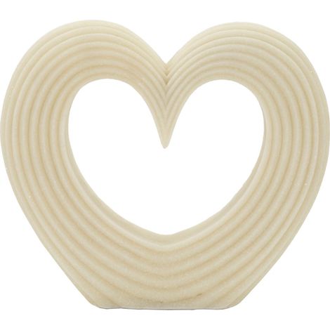 Scultura decorativa in resina bianca, 30x7x26 cm – Lovvy Quarzy (1/5)