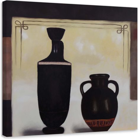 Tableau sur toile Nature morte Jarres 50x50 (1/5)