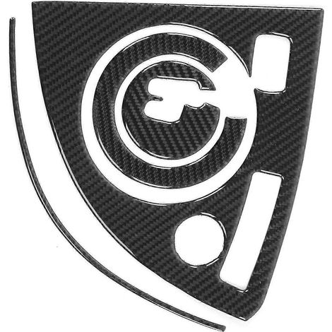 4-teiliges Interieur-Schaltkulissen-Dekor aus Kohlefaser, passend für Prius 2012–2015 LHD