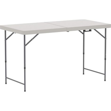Table Pliante Heavy Duty à la résistance Camping Buffet Mariage Marché fête de Jardin (1/5)