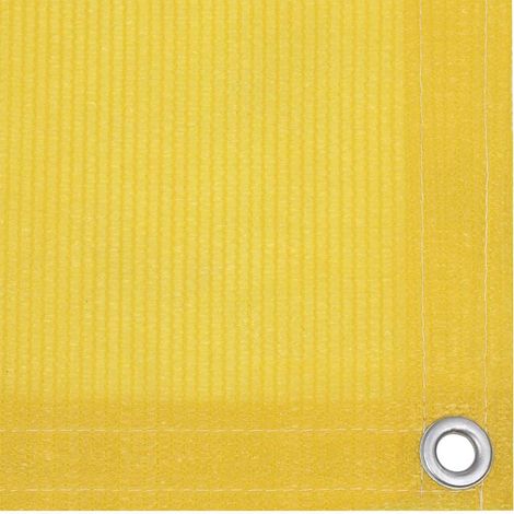 Maison Exclusive - Balkon-Sichtschutz Gelb 90x500 cm HDPE (1/5)