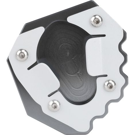 Seitliche Halterungsverlängerungsplatte aus grauer Aluminiumlegierung für 1200er Motorräder ab Baujahr 2023