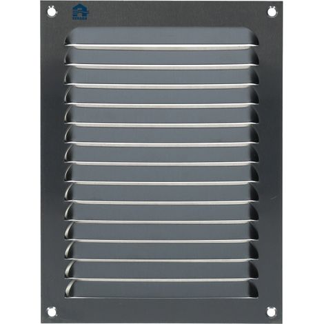 Rejilla louver 436 150X200MM ANODIZADO PLATA - RENSON - 41502001
