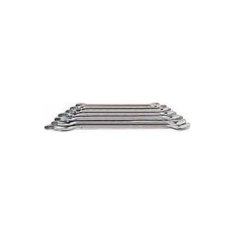 1BLISTER CHIAVE FORCHETTA DOPPIA FISSA SERIE PROFESSIONALE serie pezzi6 6x7