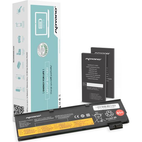 Batteria SB10K97582 per Lenovo ThinkPad T470 T570 (1/5)
