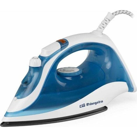 Orbegozo Modèle de fer à repasser bleu vapeur 2000W (1/3)