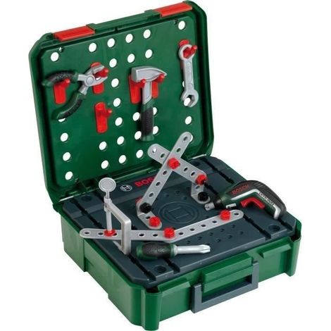 Mallette établi Bosch avec visseuse électronique Ixolino II et accessoires - KLEIN - 8396 (1/5)