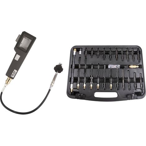 Kit compressiomètre enregistreur avec coffret fausses bougies pour moteurs diesel - AC 0224 - CLAS Equipements (1/3)
