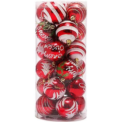 Christbaumkugeln, Christbaumschmuck (24 Stück / Packung, 60 mm) (1/5)